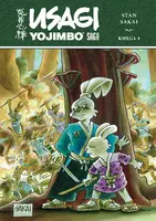 Okładka: Usagi Yojimbo Saga, księga 4