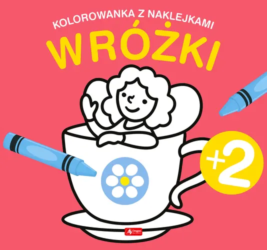 Okładka: Wróżki. Kolorowanka z naklejkami