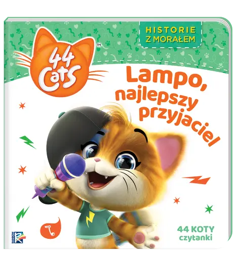 Okładka: 44 cats. Historie z morałem. Lampo, najlepszy przyjaciel
