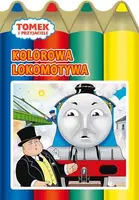 Okładka: Kolorowa lokomotywa