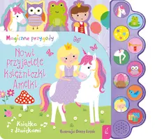 Okładka: Nowi przyjaciele księżniczki Amelki