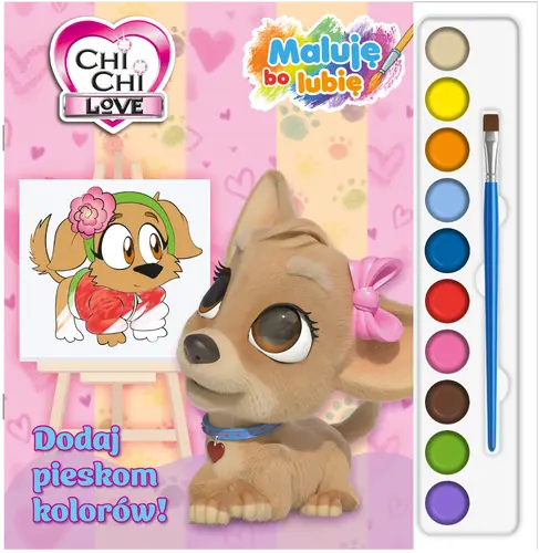 Okładka: Chi Chi Love. Maluję, bo lubię