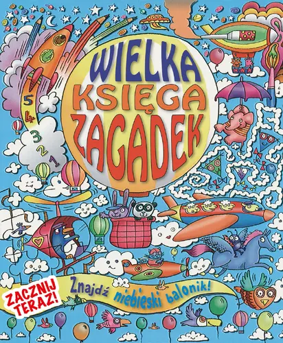 Okładka: Wielka księga zagadek