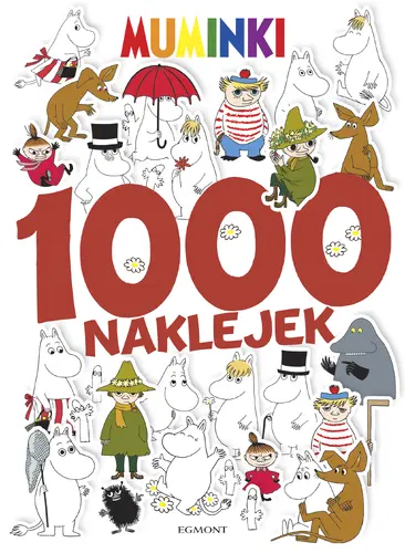 Okładka: Muminki. 1000 naklejek