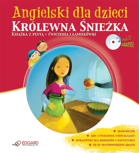 Okładka: Angielski dla dzieci - Królewna Śnieżka