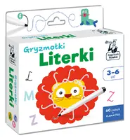 Okładka: Gryzmołki. Literki. Kapitan Nauka