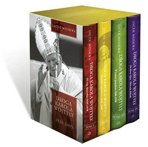 Okładka: Droga Karola Wojtyły