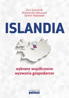 Okładka: Islandia: wybrane współczesne wyzwania gospodarcze