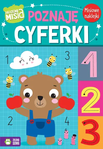 Okładka: Akademia Misia. Poznaję cyferki