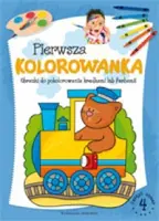 Okładka: Pierwsza kolorowanka zeszyt 4