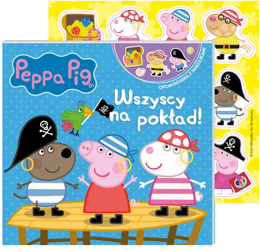 Okładka: Peppa Pig. Opowiadania z naklejkami cz.9