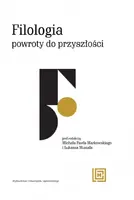 Okładka: Filologia: powroty do przyszłości