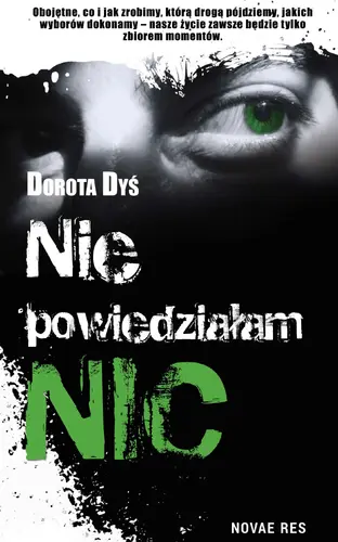 Okładka: Nie powiedziałam nic…
