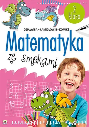 Okładka: Matematyka ze smokami klasa 2