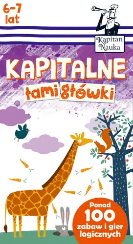 Okładka: Kapitalne łamigłówki (6-7 lat)