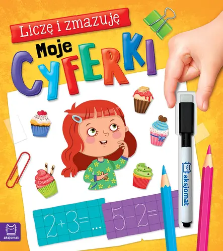 Okładka: Liczę i zmazuję. Moje cyferki