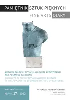 Okładka: Pamiętnik Sztuk Pięknych