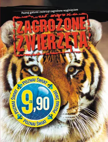 Okładka: Zagrożone zwierzęta