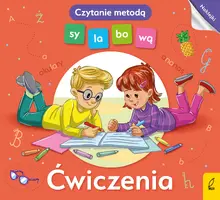 Okładka: Ćwiczenia. Czytanie metodą sylabową