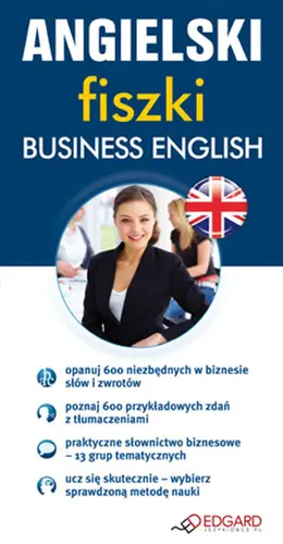 Okładka: Angielski fiszki Business English