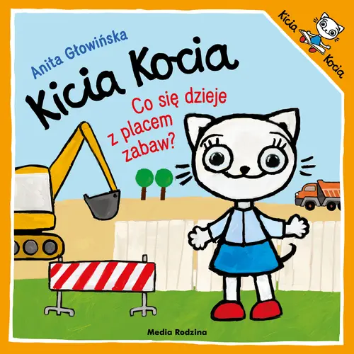 Okładka: Kicia Kocia. Co się dzieje z placem zabaw?
