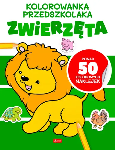 Okładka: Kolorowanka przedszkolaka. Zwierzęta