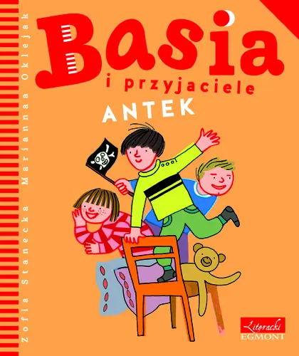 Okładka: Basia i przyjaciele. Antek