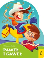 Okładka: Poeci dla dzieci. Wykrojnik. Paweł i Gaweł