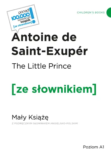 Okładka: The Little Prince / Mały Książę z podręcznym słownikiem angielsko-polskim