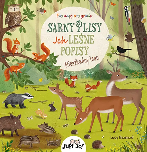 Okładka: Sarny i lisy. Ich leśne popisy.