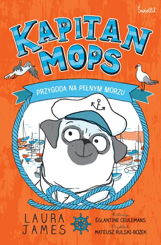 Okładka: Przygoda na pełnym morzu. Kapitan Mops
