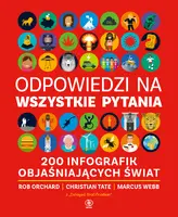 Okładka: Odpowiedzi na wszystkie pytania. 200 infografik objaśniających świat