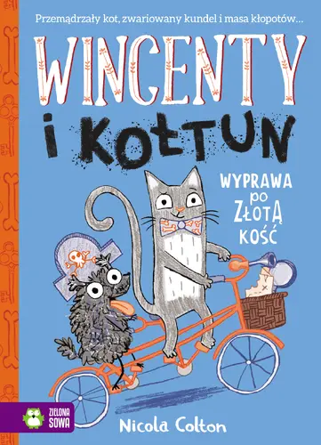 Okładka: Wincenty i Kołtun. Wyprawa po złotą kość. Tom 2