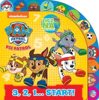 Okładka: Psi Patrol. Licz na Przyjaciół. 3, 2, 1… start