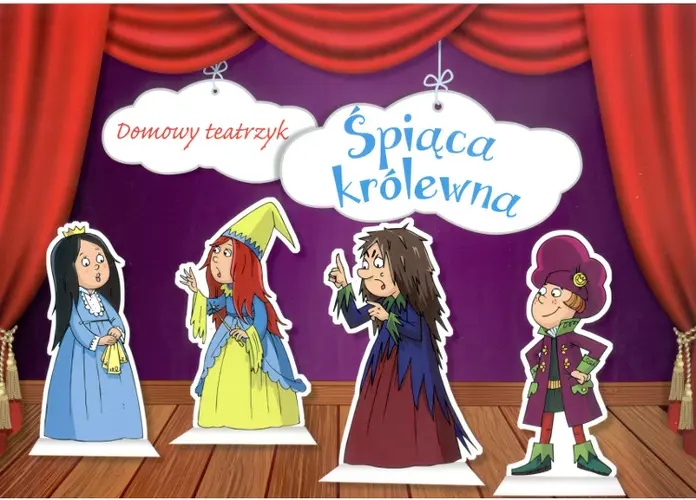 Okładka: Śpiąca królewna. Domowy teatrzyk