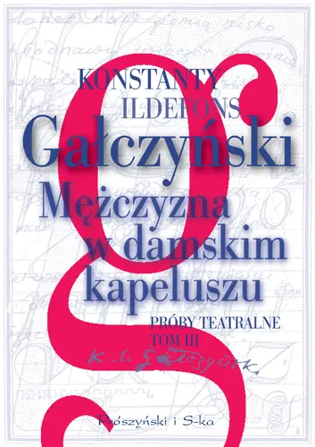 Okładka: Mężczyzna w damskim kapeluszu