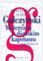 Okładka: Mężczyzna w damskim kapeluszu