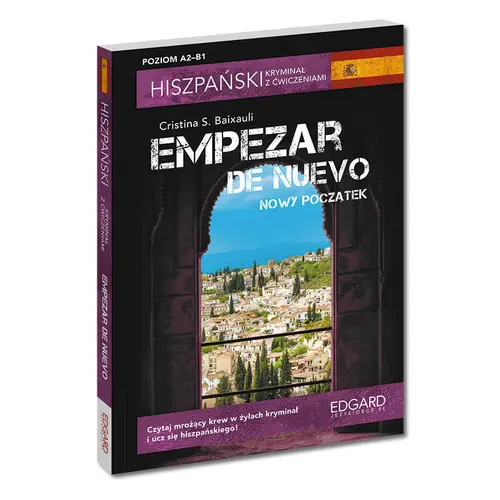 Okładka: Hiszpański kryminał z ćwiczeniami. Empezar de nuevo. Nowy początek