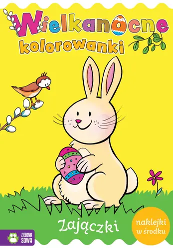 Okładka: Wielkanocne kolorowanki. Zajączki