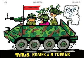 Okładka: Tytus, Romek i A`Tomek - Księga IV. Tytus żołnierzem