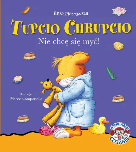 Okładka: Tupcio Chrupcio. Nie chcę się myć