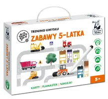 Okładka: Zabawy 5-latka. Trening umysłu. Kapitan Nauka