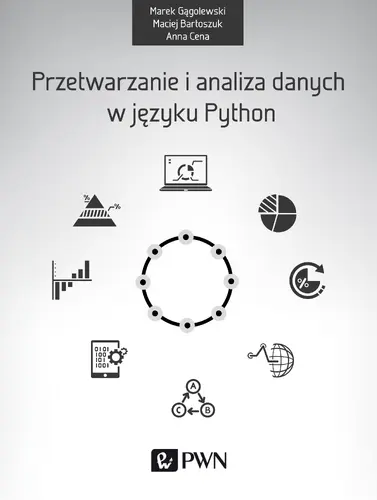 Okładka: Przetwarzanie i analiza danych w języku Python