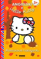 Okładka: Mozaikowe naklejanki. Żółte. Hello Kitty.