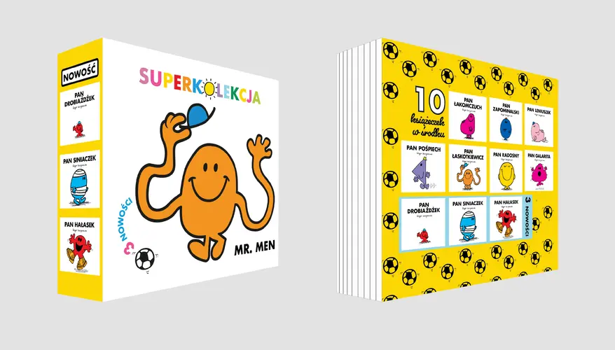 Okładka: Superkolekcja Mr. Men