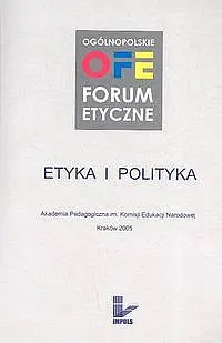 Okładka: Etyka i polityka