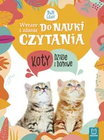 Okładka: Wyrazy i zdania do nauki czytania. Tajemnice przyrody. Koty dzikie i domowe