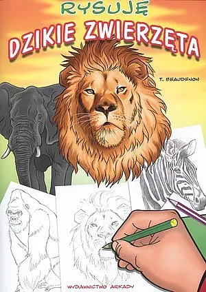 Okładka: Rysuję dzikie zwierzęta