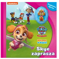 Okładka: Psi Patrol. Witamy w bajce. Skye zaprasza