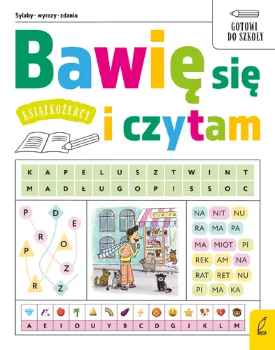 Okładka: Książkożercy. Bawię się i czytam